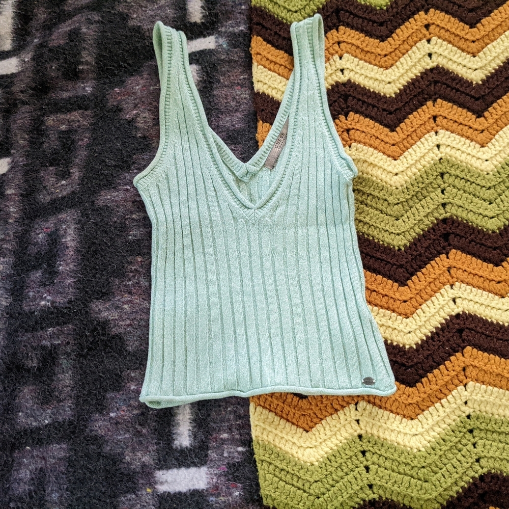 Guess knit tank top